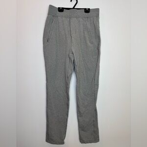 Lululemon Mens Medium Cross Cut Jogger Heathered Black Casual Athleisure M5473S